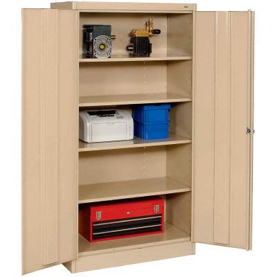 tennsco steel storage cabinets|wooden storage cabinet 36x24x72.